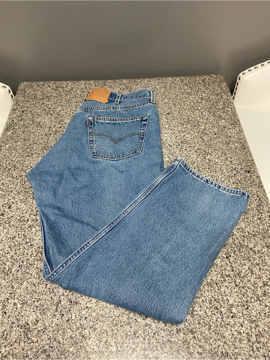 Levi's Other - LEVI’S Mens 501 Original Fit 1990s Denim Straight Leg Button Fly Jeans W42 L30
